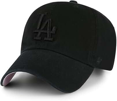 Mondaysuck LA logo cap black × yellow LA Dodgers Black Yellow - The Locker Room of Downey